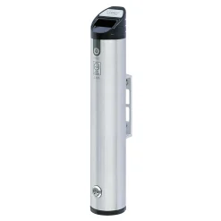 V-Part Runder Wand-Aschenbecher 1,5 Liter Aluminium