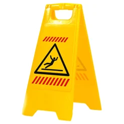 Warnschild Achtung Rutschgefahr