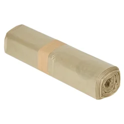 WBV Müllsäcke 120 Liter, transparent mit blauem Engel, 35 my (Typ 60)