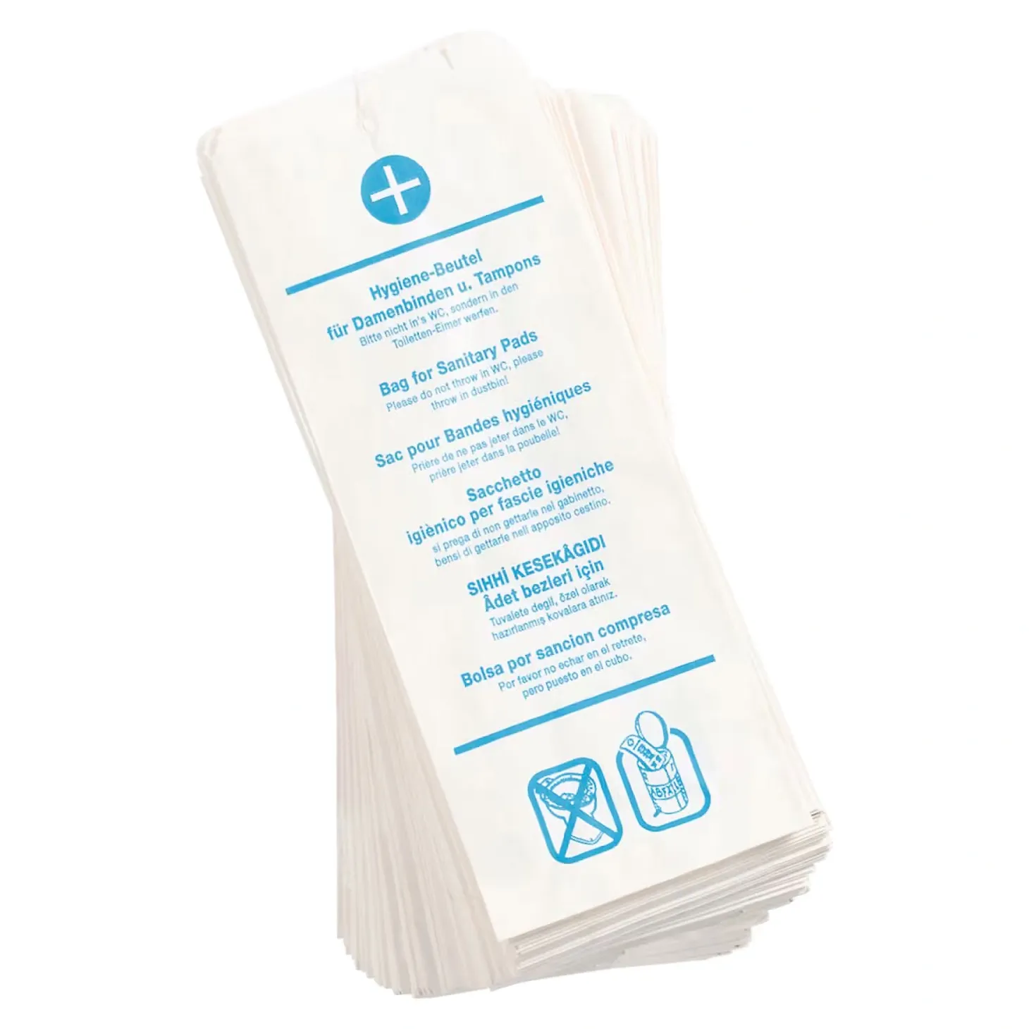 WBV Papier-Hygienebeutel, 1000 Stück