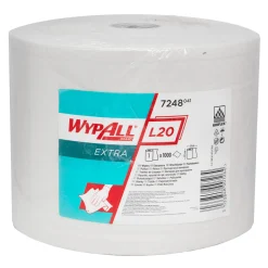 Wypall 7248 EXTRA Wischtücher Großrolle L 20 2-lagig, 23,5 cm breit, 1000 Tücher
