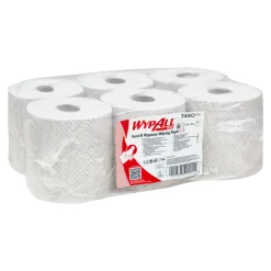 WypAll 7490 General Clean Wischtücher L10 Zentralentnahme 1-lagig, 18,3 cm breit, 6 x 630 Tücher