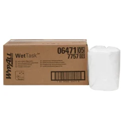 WypAll 7757 Wettask Reinigungstücher für Lösungsmittel, 30,4 cm breit, 6 x 140 Tücher